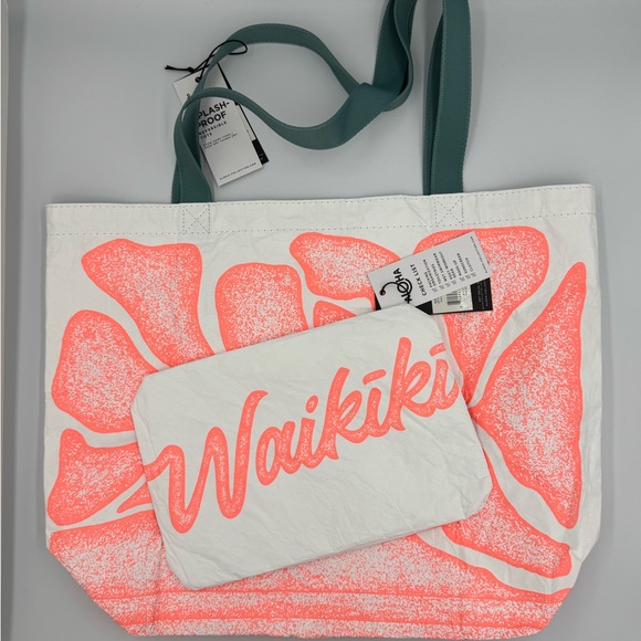 Aloha Collection Limited Edition Waikiki Tote & Pouch Set - Picture 9 of 13